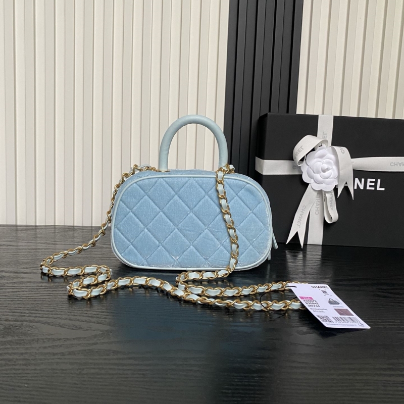 Ch**el top handle bags